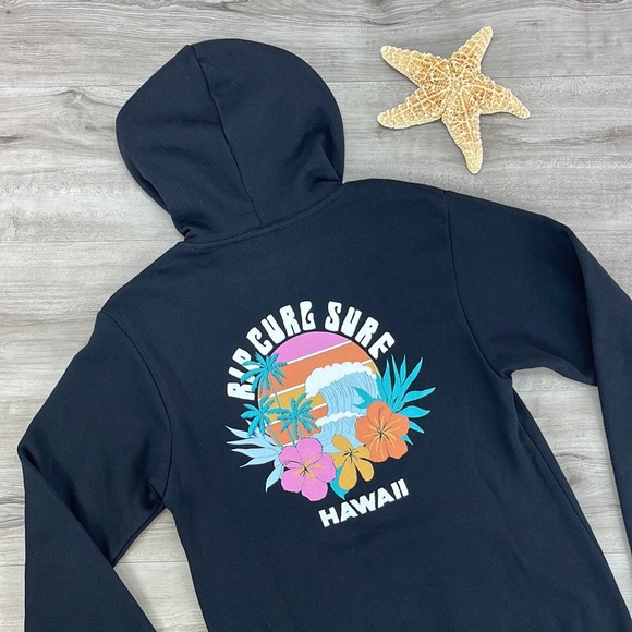 🔆RIP CURL🔆 SUNNY WAVES FLEECE
HOODIE SWEATSHIRT - Picture 7 of 8